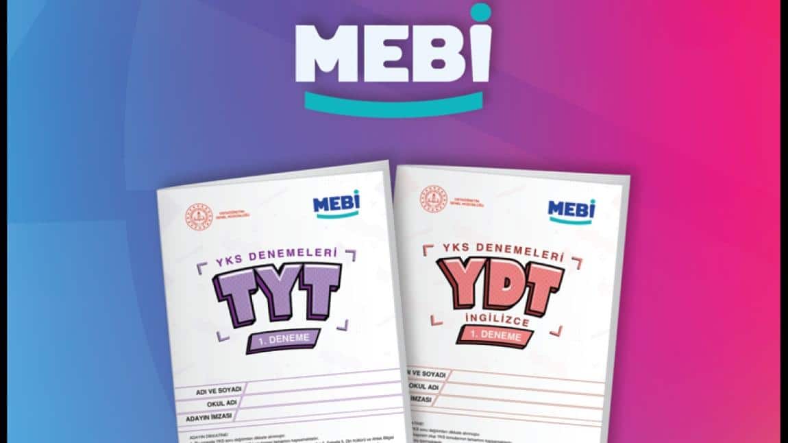 MEBİ'DE İLK TÜRKİYE GENELİ DENEME SINAVI